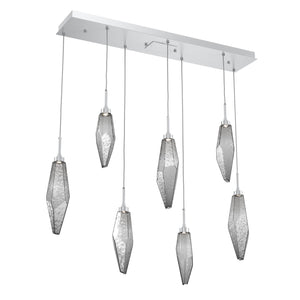 Hammerton Studio - PLB0050-07-CS-CS-C01-L1 - LED Pendant - Rock Crystal - Classic Silver