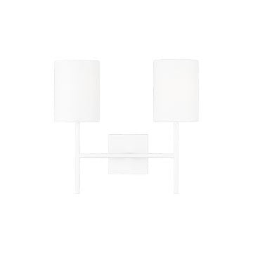 Visual Comfort Studio - BW1012MWT - Two Light Wall Sconce - Key - Matte White
