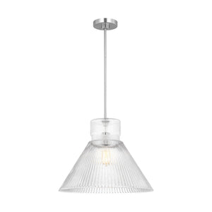 Visual Comfort Studio - DJP1201BS - One Light Pendant - Liouet - Brushed Nickel