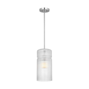 Visual Comfort Studio - DJP1211BS - One Light Pendant - Liouet - Brushed Nickel