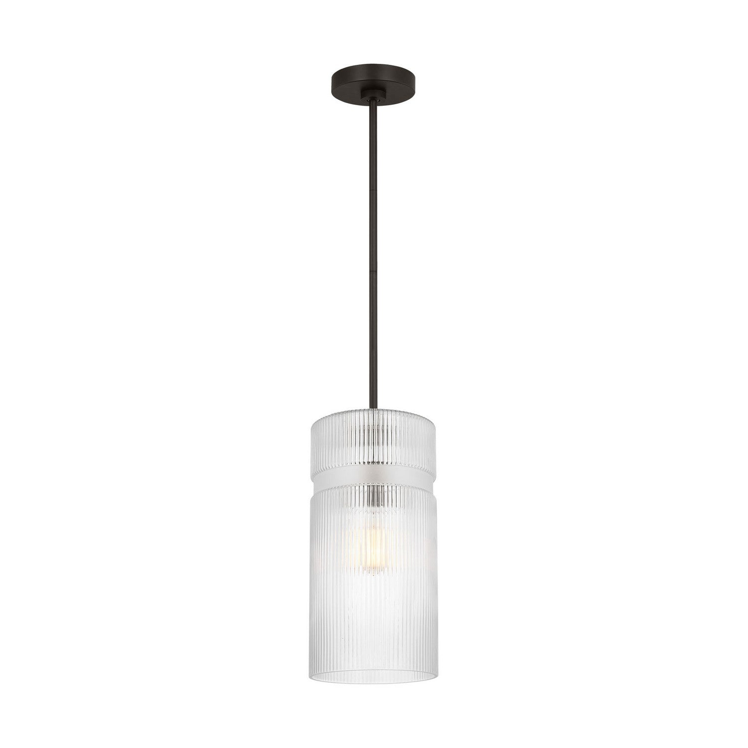 Visual Comfort Studio - DJP1211MBK - One Light Pendant - Liouet - Midnight Black