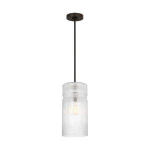 Visual Comfort Studio - DJP1211MBK - One Light Pendant - Liouet - Midnight Black