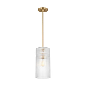 Visual Comfort Studio - DJP1211SB - One Light Pendant - Liouet - Satin Brass