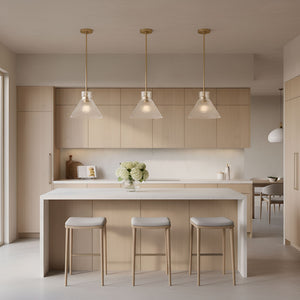 Visual Comfort Studio - DJP1221SB - One Light Pendant - Liouet - Satin Brass