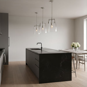 Visual Comfort Studio - DJP1271BS - One Light Pendant - Crofton - Brushed Nickel