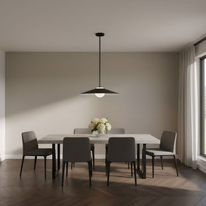 Visual Comfort Studio - DJP1281MBK - One Light Pendant - Astra - Midnight Black