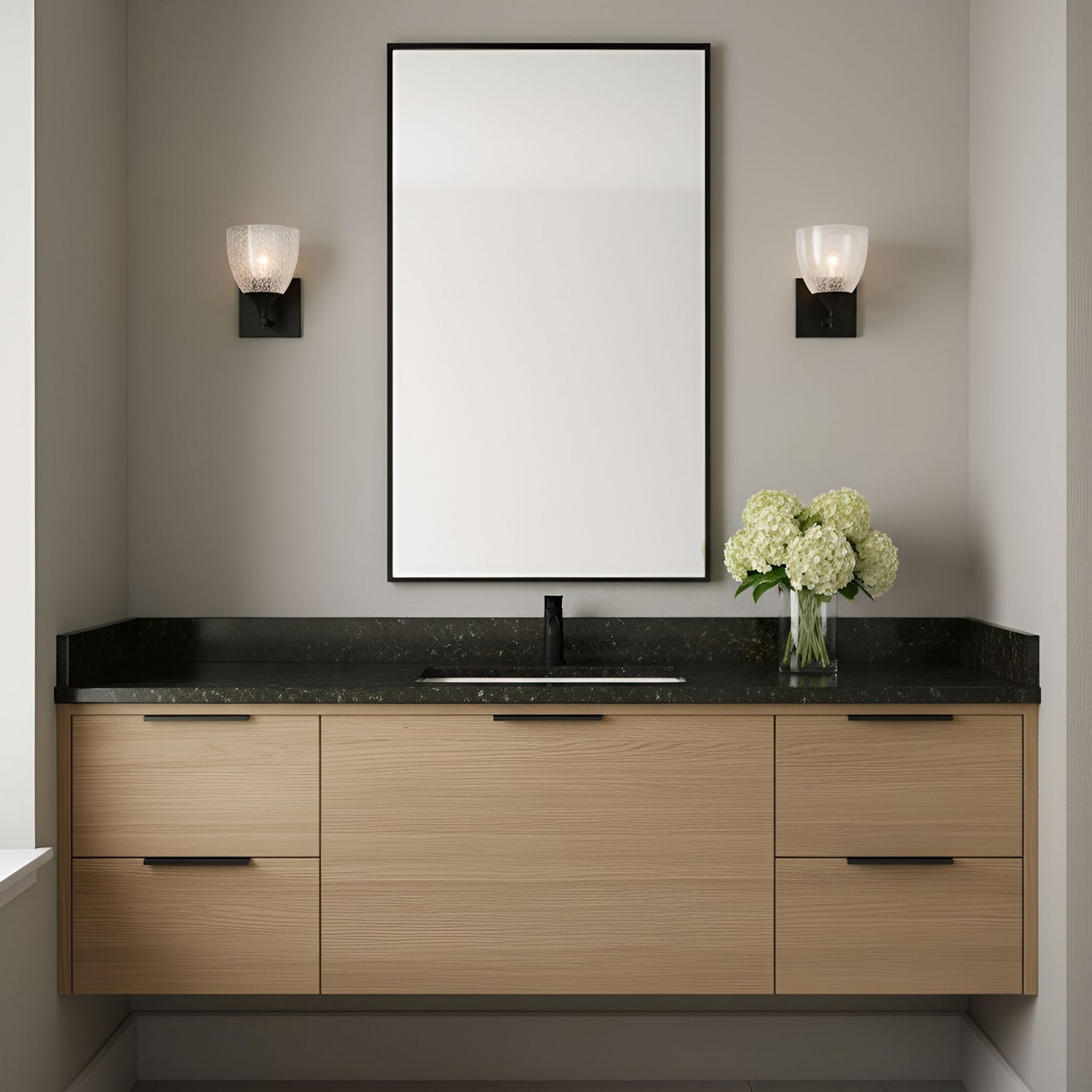 Visual Comfort Studio - DJV1021MBKCKG - One Light Wall Sconce - Toffino - Midnight Black