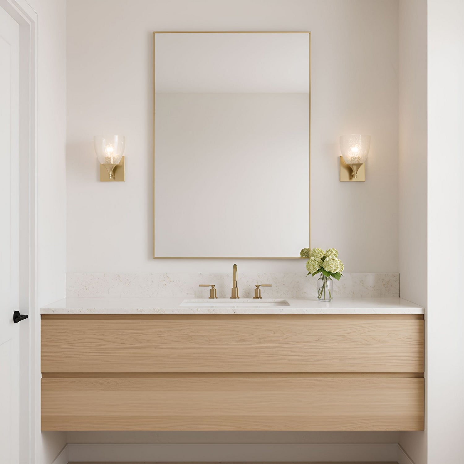 Visual Comfort Studio - DJV1021SBCKG - One Light Wall Sconce - Toffino - Satin Brass