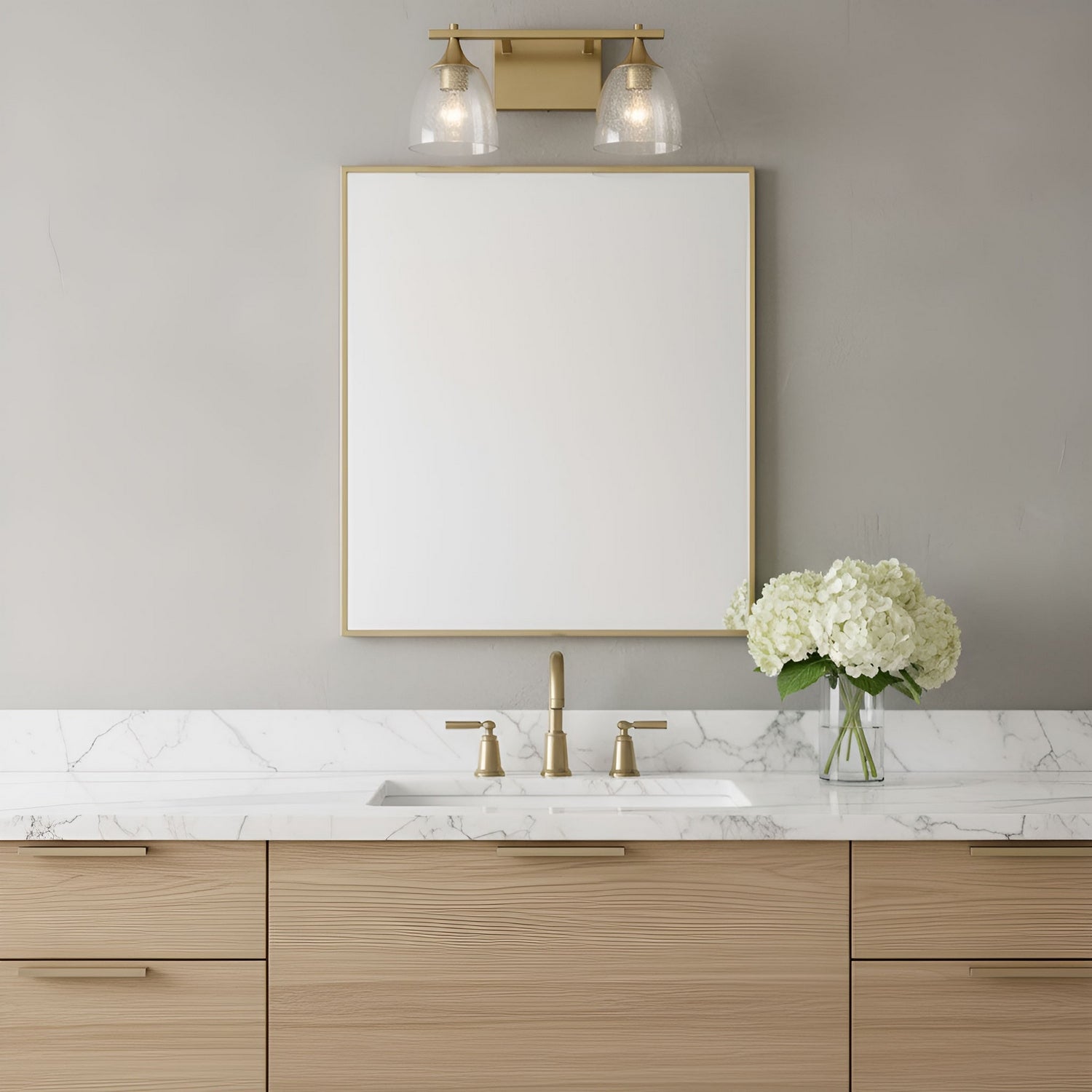 Visual Comfort Studio - DJV1022SBCKG - Two Light Vanity - Toffino - Satin Brass