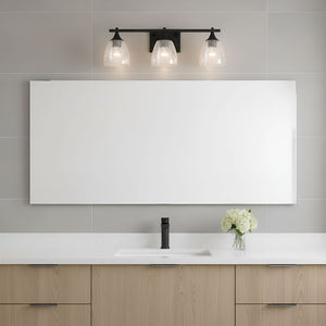 Visual Comfort Studio - DJV1023MBKCKG - Three Light Vanity - Toffino - Midnight Black