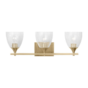Visual Comfort Studio - DJV1023SBCKG - Three Light Vanity - Toffino - Satin Brass