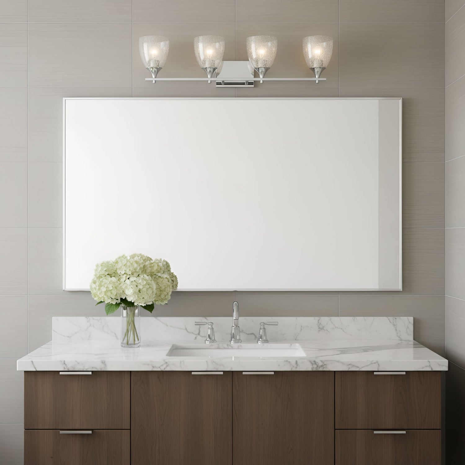 Visual Comfort Studio - DJV1024CHCKG - Four Light Vanity - Toffino - Chrome