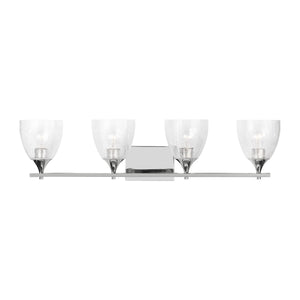 Visual Comfort Studio - DJV1024CHCKG - Four Light Vanity - Toffino - Chrome