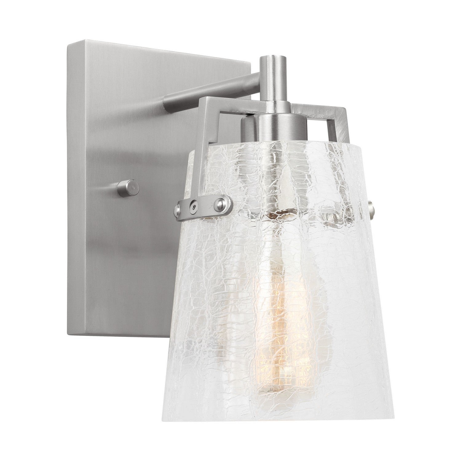 Visual Comfort Studio - DJV1031BSCKG - One Light Wall Sconce - Crofton - Brushed Nickel