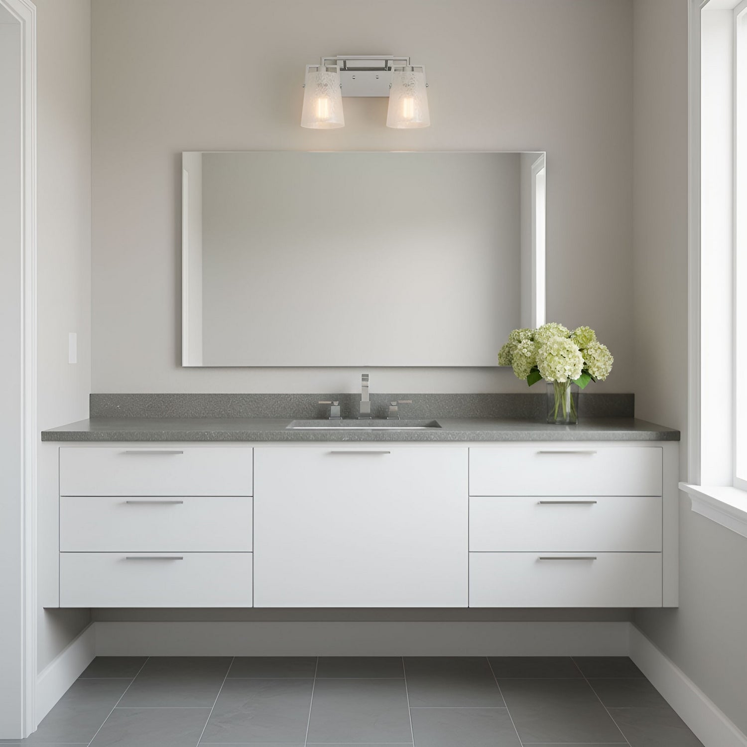 Visual Comfort Studio - DJV1032CHCKG - Two Light Vanity - Crofton - Chrome