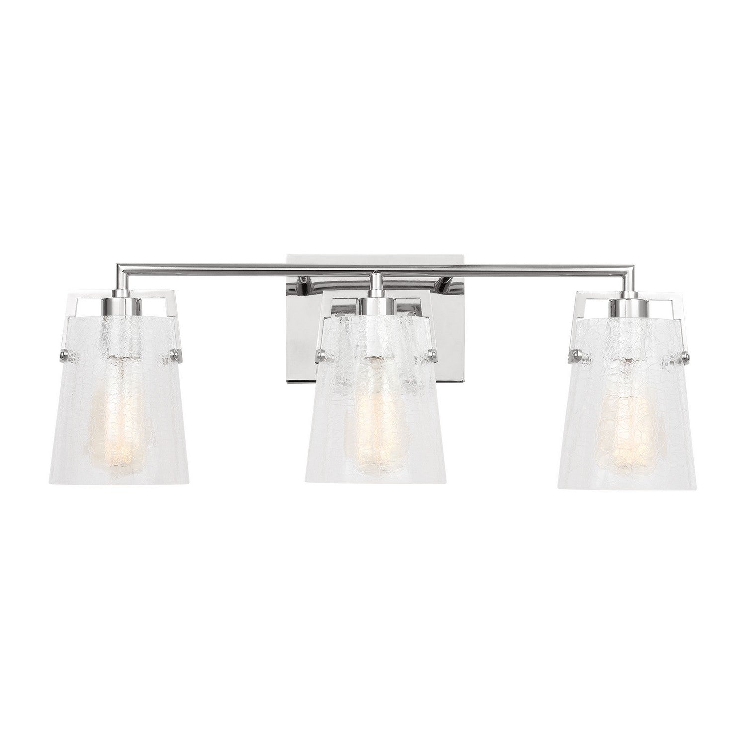 Visual Comfort Studio - DJV1033CHCKG - Three Light Vanity - Crofton - Chrome