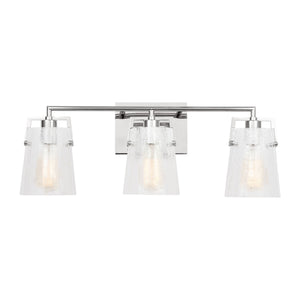 Visual Comfort Studio - DJV1033CHCKG - Three Light Vanity - Crofton - Chrome