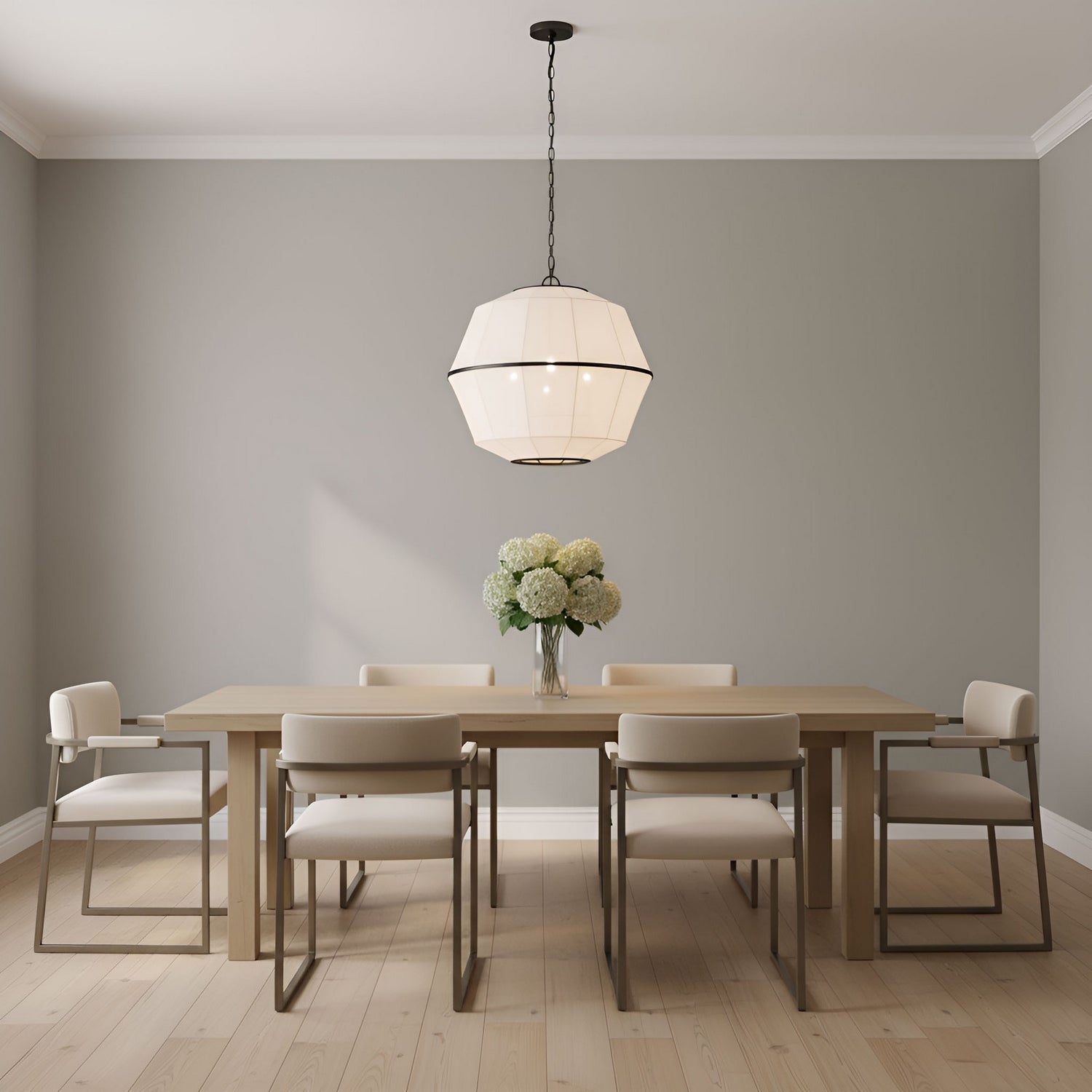 Visual Comfort Studio - EP1463AI - Three Light Lantern - Hikari - Aged Iron