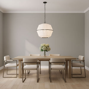 Visual Comfort Studio - EP1463AI - Three Light Lantern - Hikari - Aged Iron