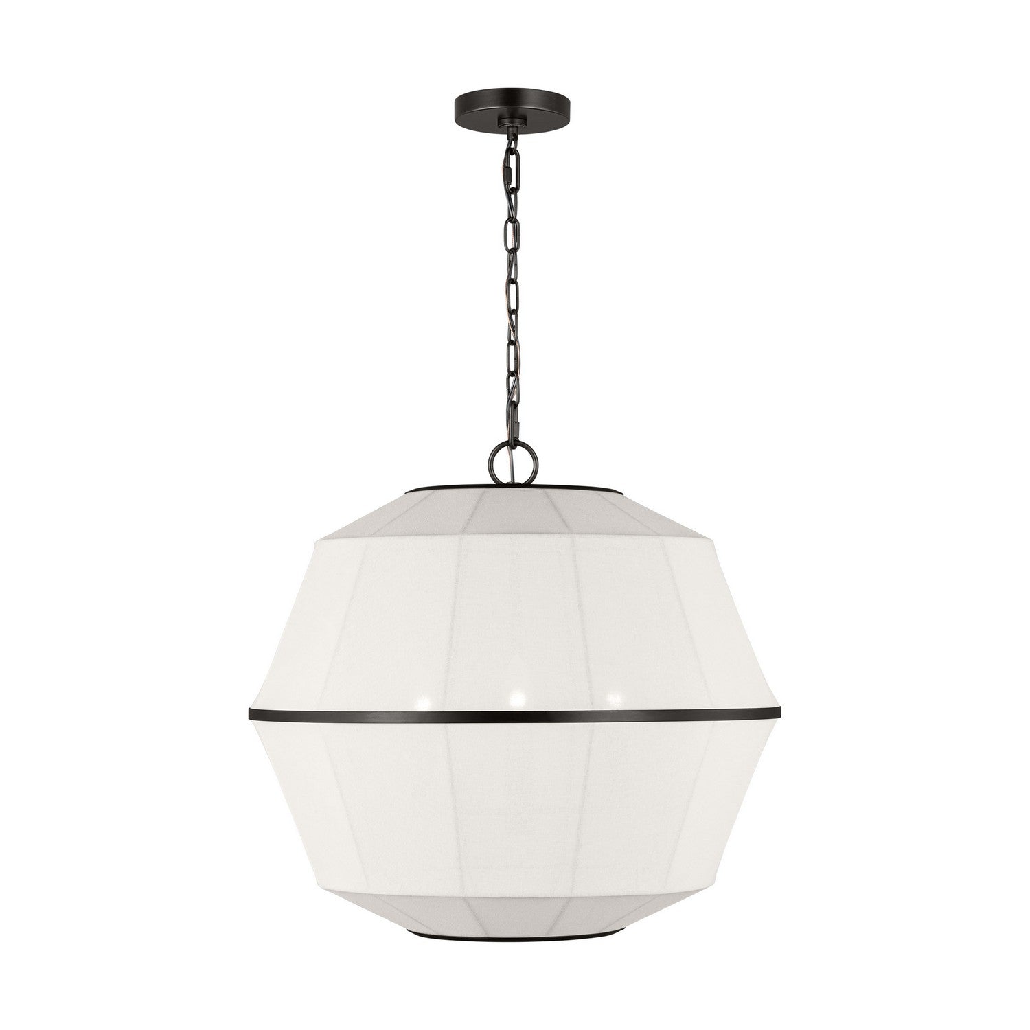 Visual Comfort Studio - EP1463AI - Three Light Lantern - Hikari - Aged Iron
