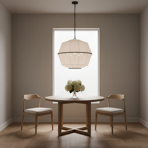 Visual Comfort Studio - EP1475AI - Five Light Chandelier - Hikari - Aged Iron