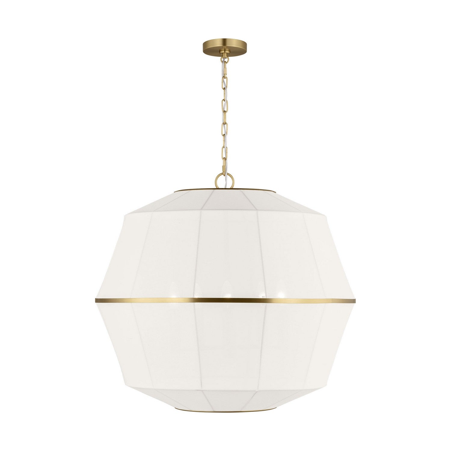Visual Comfort Studio - EP1475BBS - Five Light Lantern - Hikari - Burnished Brass