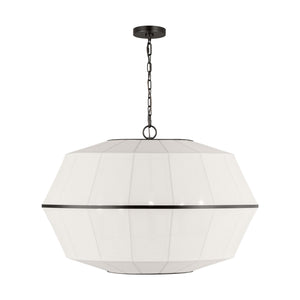 Visual Comfort Studio - EP1485AI - Five Light Lantern - Hikari - Aged Iron