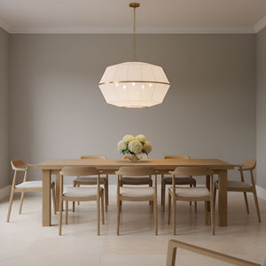 Visual Comfort Studio - EP1485BBS - Five Light Lantern - Hikari - Burnished Brass
