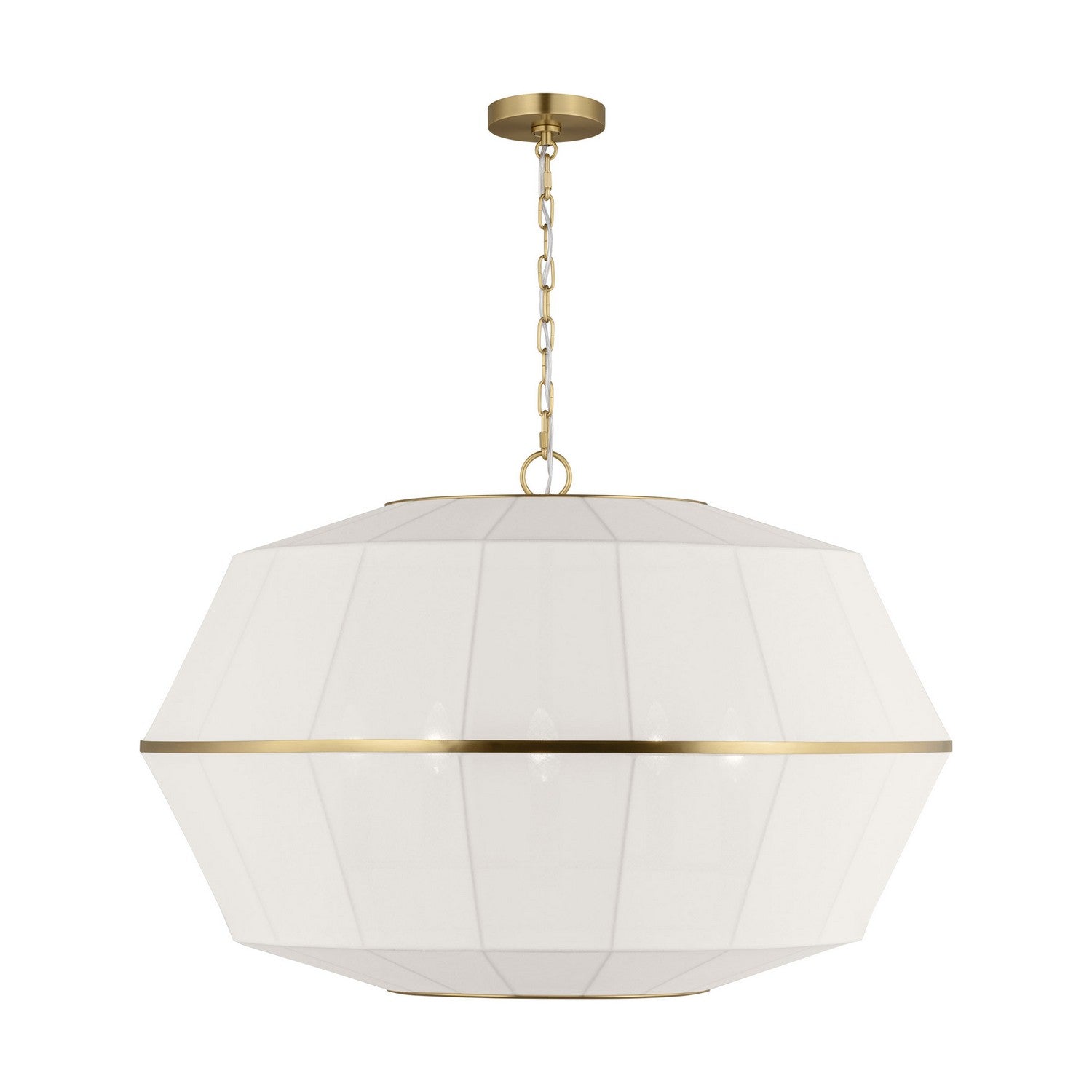 Visual Comfort Studio - EP1485BBS - Five Light Lantern - Hikari - Burnished Brass