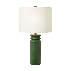 Visual Comfort Studio - ET1541GLG - One Light Table Lamp - Feikudo - Glossy Light Green