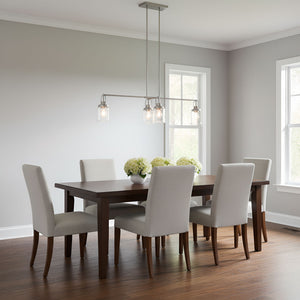 Visual Comfort Studio - GLC1184BS - Four Light Chandelier - Anders - Brushed Nickel