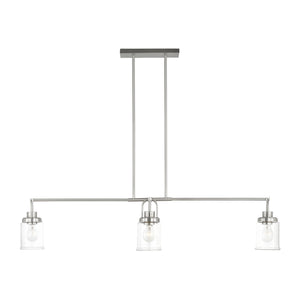 Visual Comfort Studio - GLC1184BS - Four Light Chandelier - Anders - Brushed Nickel