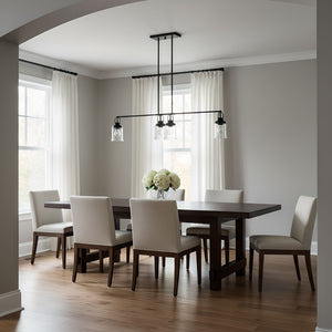 Visual Comfort Studio - GLC1184MBK - Four Light Chandelier - Anders - Midnight Black
