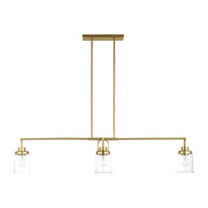 Visual Comfort Studio - GLC1184SB - Four Light Chandelier - Anders - Satin Brass