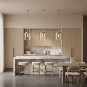 Visual Comfort Studio - GLP1051SB - One Light Pendant - Anders - Satin Brass