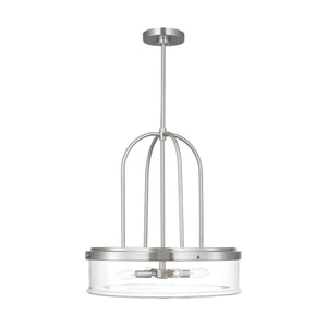 Visual Comfort Studio - GLP1064BS - Four Light Pendant - Anders - Brushed Nickel