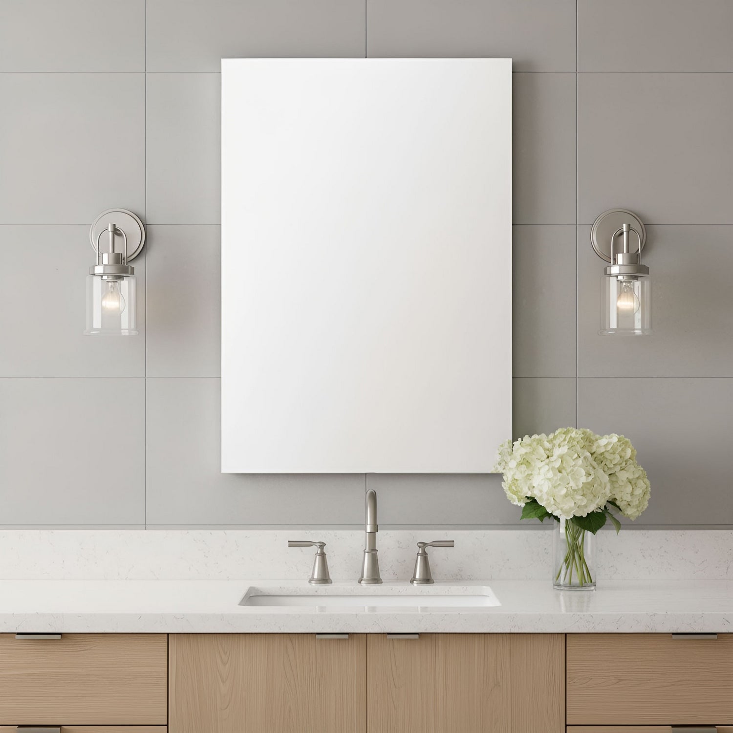 Visual Comfort Studio - GLV1071BS - One Light Vanity - Anders - Brushed Nickel