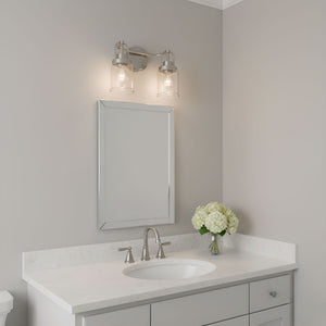 Visual Comfort Studio - GLV1072BS - Two Light Vanity - Anders - Brushed Nickel