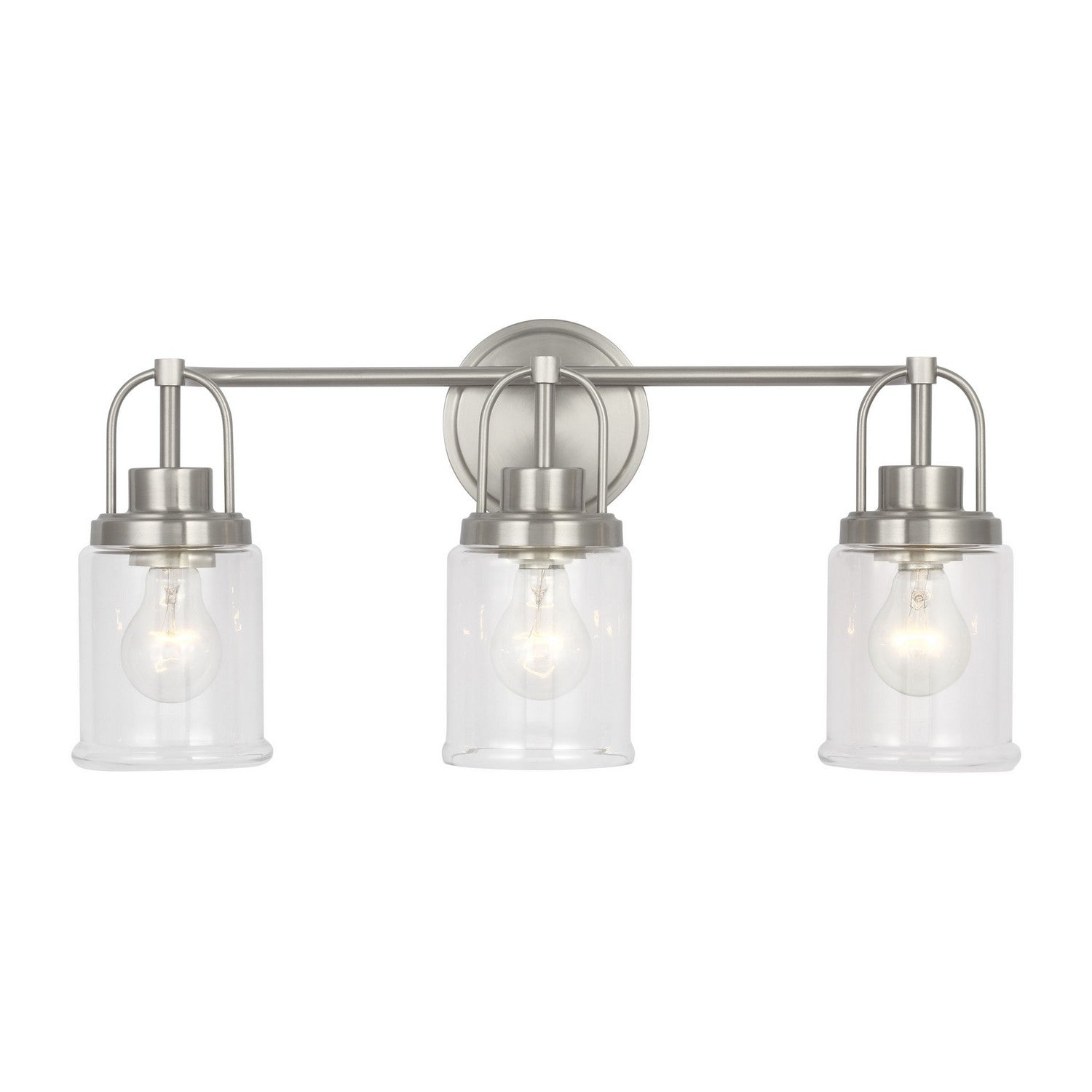 Visual Comfort Studio - GLV1073BS - Three Light Vanity - Anders - Brushed Nickel