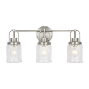 Visual Comfort Studio - GLV1073BS - Three Light Vanity - Anders - Brushed Nickel