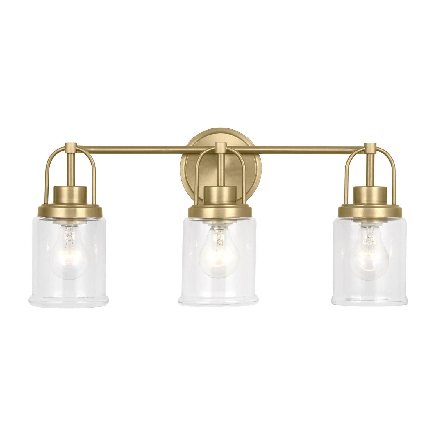 Visual Comfort Studio - GLV1073SB - Three Light Vanity - Anders - Satin Brass