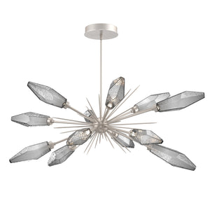 Hammerton Studio - PLB0050-0A-BS-CS-001-L1 - LED Starburst - Rock Crystal - Beige Silver