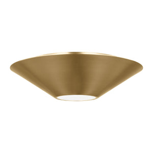 Visual Comfort Studio - KF1111BBS - LED Flush Mount and Sconce - Echo - Burnished Brass