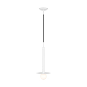 Visual Comfort Studio - KP1001MWT - One Light Pendant - Nodes - Matte White