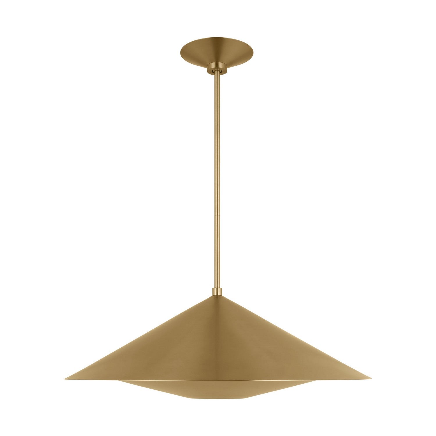 Visual Comfort Studio - KP1171BBS - One Light Pendant - Echo - Burnished Brass
