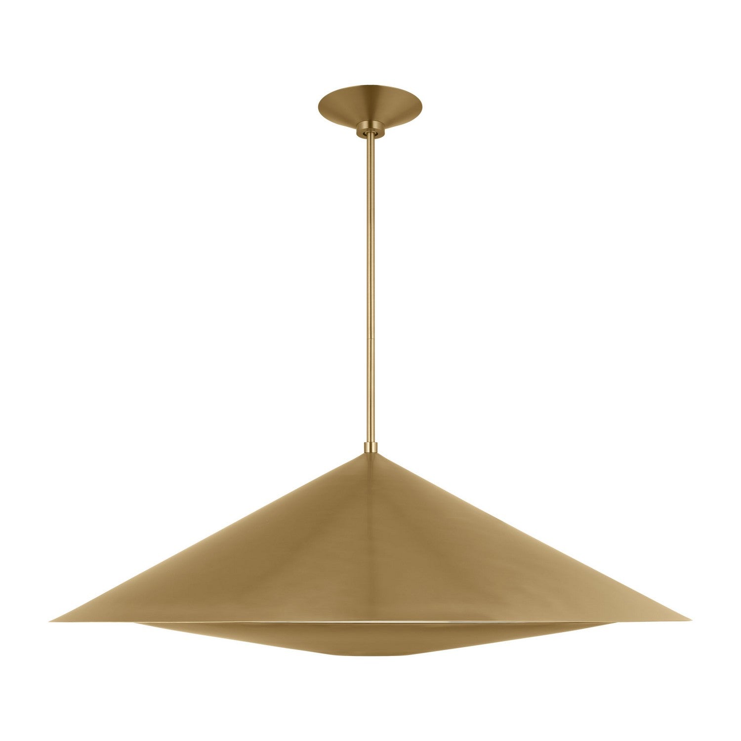 Visual Comfort Studio - KP1181BBS - One Light Pendant - Echo - Burnished Brass