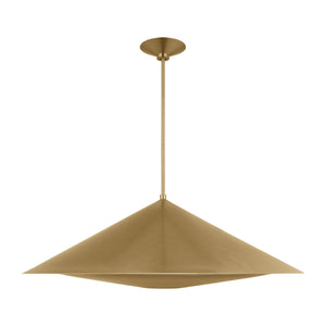 Visual Comfort Studio - KP1181BBS - One Light Pendant - Echo - Burnished Brass