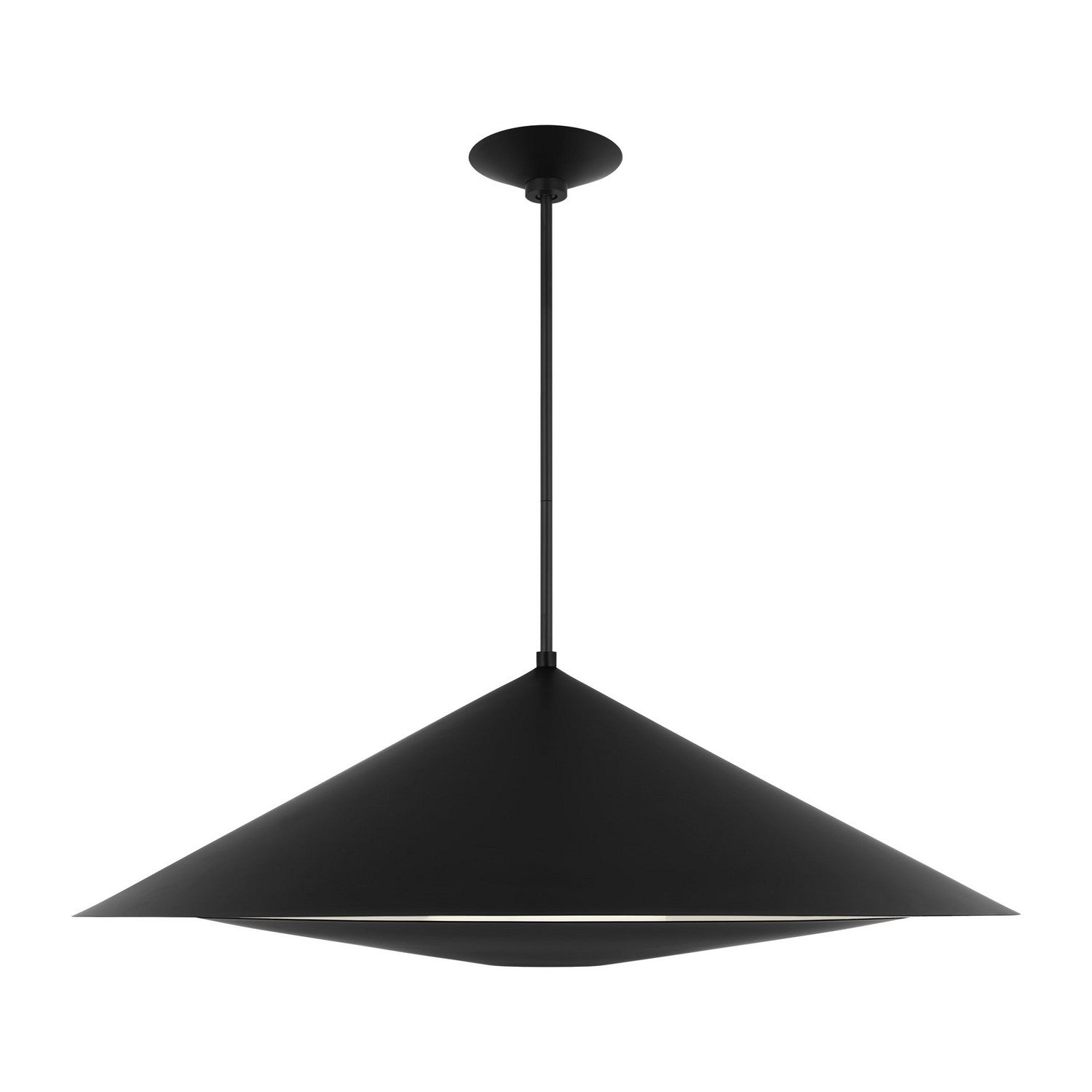 Visual Comfort Studio - KP1181MBK - One Light Pendant - Echo - Midnight Black