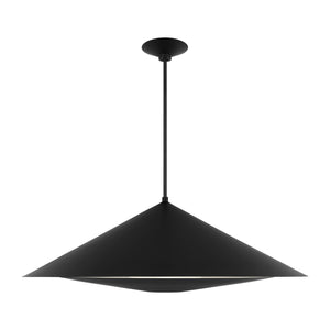 Visual Comfort Studio - KP1181MBK - One Light Pendant - Echo - Midnight Black
