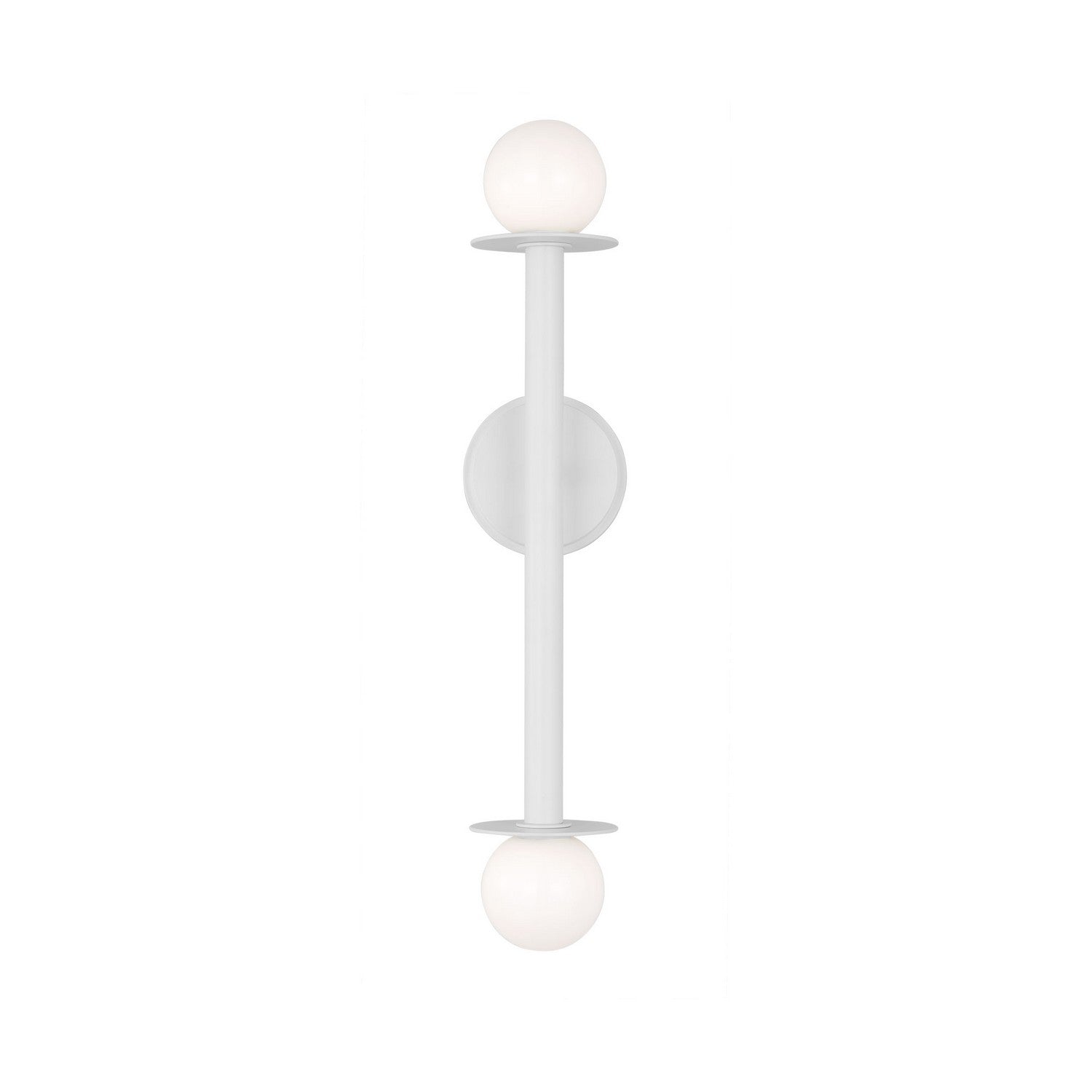 Visual Comfort Studio - KWL1012MWT - Two Light Wall Sconce - Nodes - Matte White